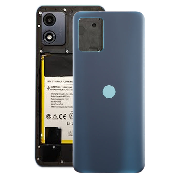 For Motorola Moto E13 Original Battery Back Cover(Green) - Back Cover by PMC TechLife | Online Shopping South Africa | PMC TechLife