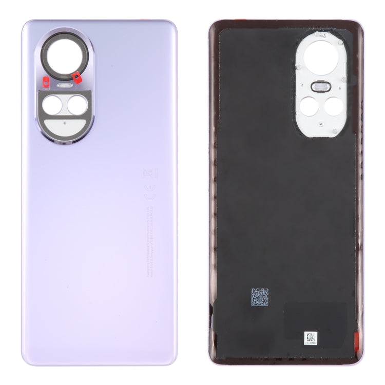 For OPPO Reno10 5G Original Battery Back Cover(Purple) - Back Cover by PMC Jewellery | Online Shopping South Africa | PMC Jewellery