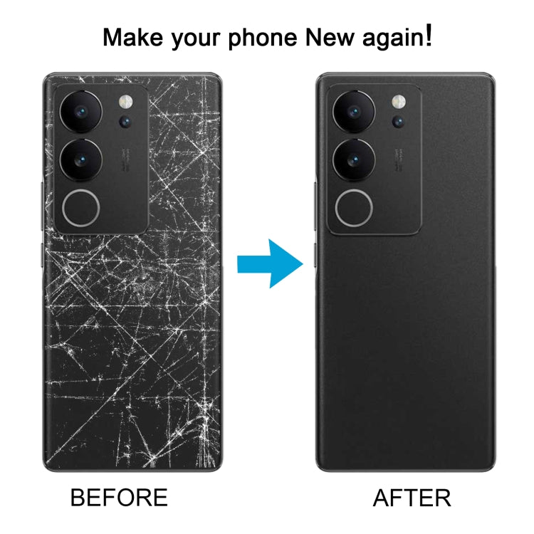 For vivo V29 Pro Original Battery Back Cover with Camera Lens Cover(Blue) - Back Cover by PMC TechLife | Online Shopping South Africa | PMC TechLife