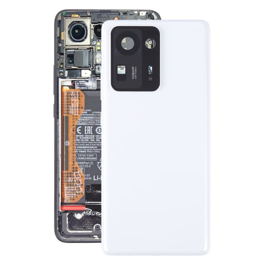 For Xiaomi Mi Mix 4 Original Battery Back Cover(White) - Back Cover by PMC Jewellery | Online Shopping South Africa | PMC Jewellery