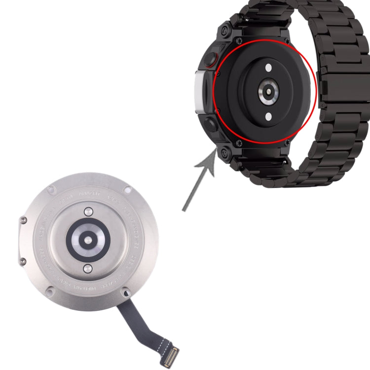 For Amazfit T-Rex Ultra Original Back Cover with Heart Rate - Other by PMC TechLife | Online Shopping South Africa | PMC TechLife