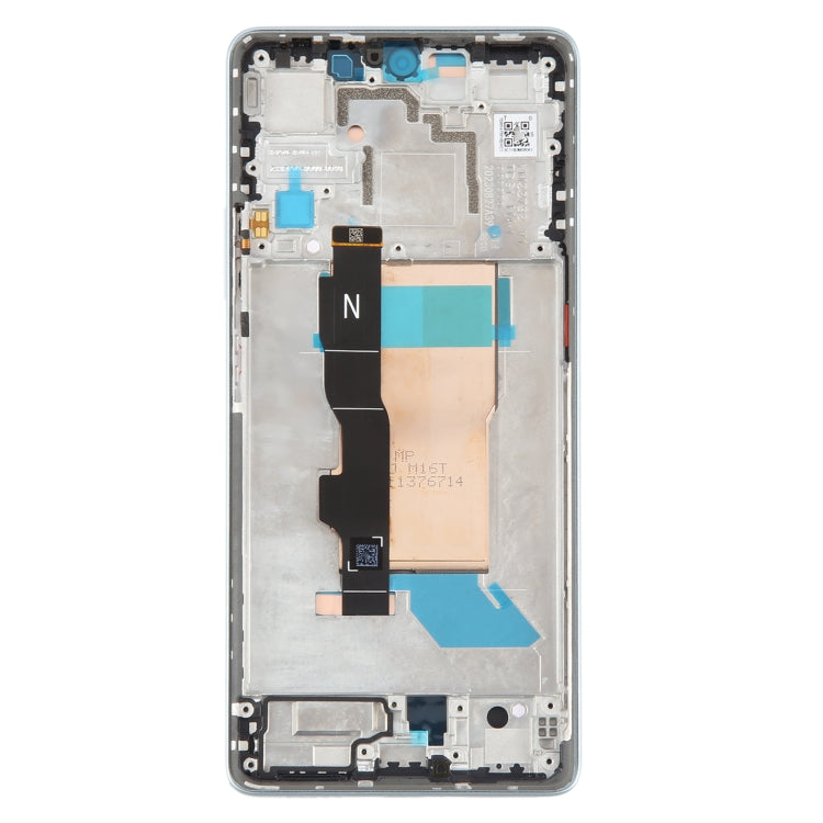 For Xiaomi Poco F5 Original AMOLED Material LCD Screen Digitizer Full Assembly with Frame (Blue) - LCD Screen by PMC Jewellery | Online Shopping South Africa | PMC Jewellery