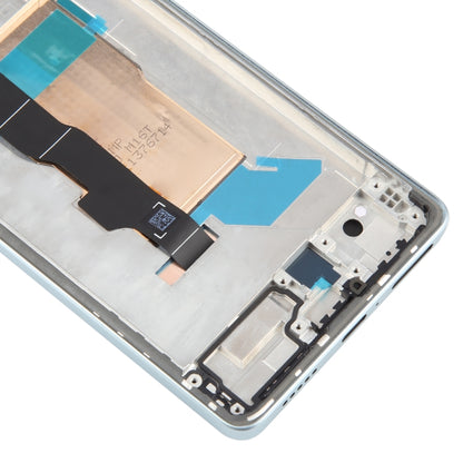 For Xiaomi Poco F5 Original AMOLED Material LCD Screen Digitizer Full Assembly with Frame (Blue) - LCD Screen by PMC Jewellery | Online Shopping South Africa | PMC Jewellery