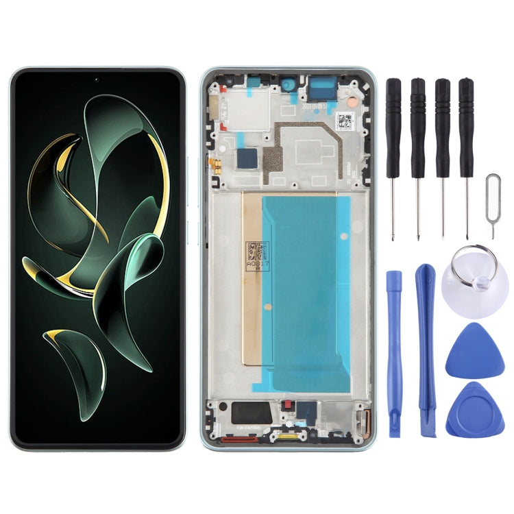 For Xiaomi Redmi K60 Ultra Original AMOLED Material LCD Screen Digitizer Full Assembly with Frame (Green) - LCD Screen by PMC TechLife | Online Shopping South Africa | PMC TechLife