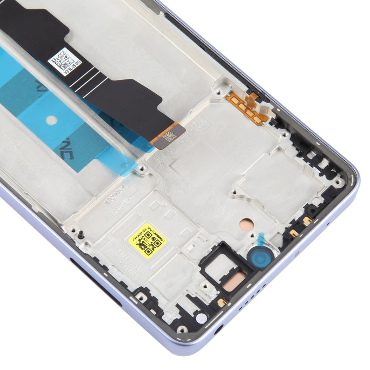For Xiaomi Redmi Note 13 Pro 4G Original AMOLED Material LCD Screen Digitizer Full Assembly with Frame (Purple) - LCD Screen by PMC TechLife | Online Shopping South Africa | PMC TechLife