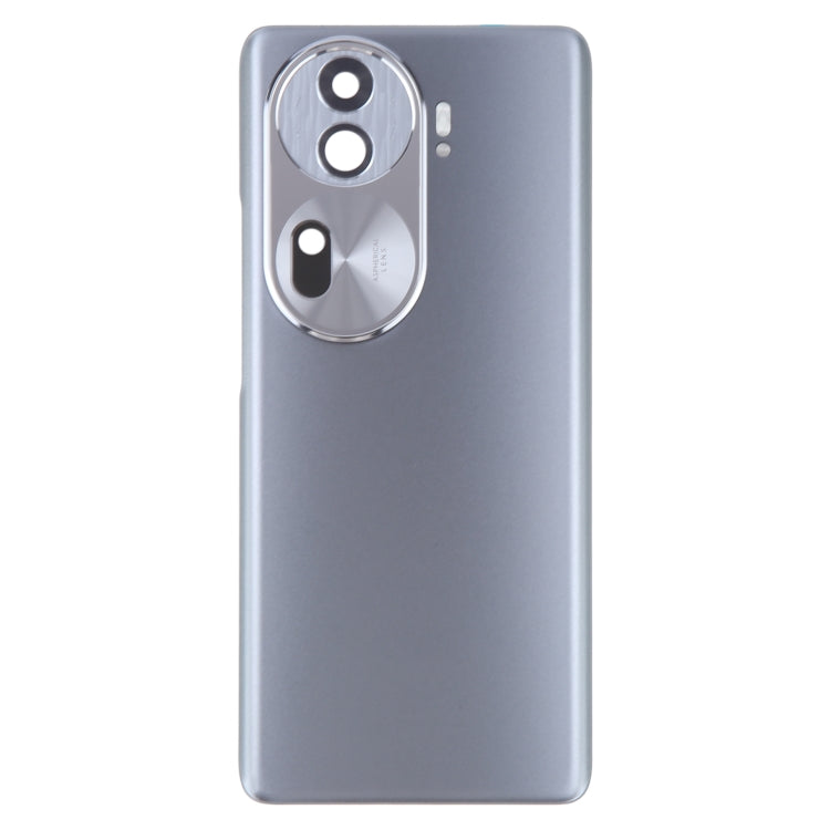 For OPPO Reno11 Pro 5G Original Battery Back Cover with Camera Lens Cover(Grey) - Back Cover by PMC Jewellery | Online Shopping South Africa | PMC Jewellery