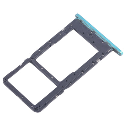 For Alcatel 1SE 2020 5030 SIM Card Tray + Micro SD Card Tray (Green) - Card Tray by PMC Jewellery | Online Shopping South Africa | PMC Jewellery | Buy Now Pay Later Mobicred