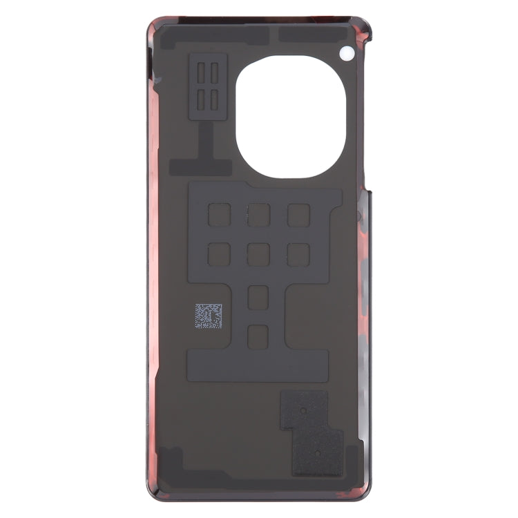 For OnePlus 12R Battery Back Cover(Black) - Back Cover by PMC Jewellery | Online Shopping South Africa | PMC Jewellery | Buy Now Pay Later Mobicred