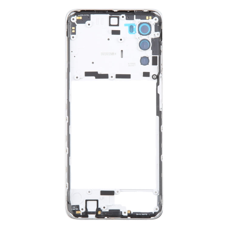 For Motorola Moto G52 Original Middle Frame Bezel Plate (Silver) - Frame Bezel Plate by PMC Jewellery | Online Shopping South Africa | PMC Jewellery | Buy Now Pay Later Mobicred