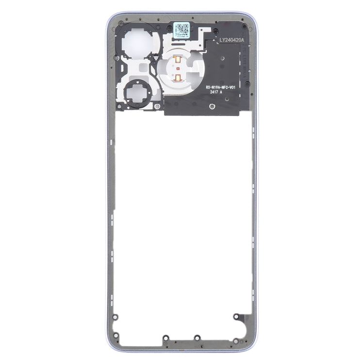 For Xiaomi Redmi Note 13R Original Middle Frame Bezel Plate (Purple) - Frame Bezel Plate by PMC Jewellery | Online Shopping South Africa | PMC Jewellery | Buy Now Pay Later Mobicred