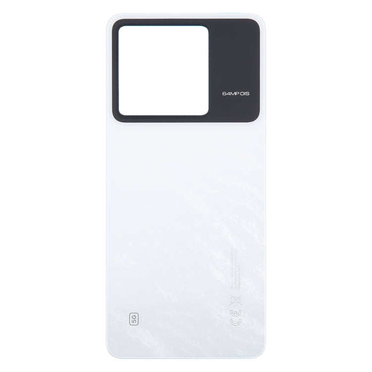 For Xiaomi Poco X6 5G Original Battery Back Cover(White) - Back Cover by PMC Jewellery | Online Shopping South Africa | PMC Jewellery | Buy Now Pay Later Mobicred