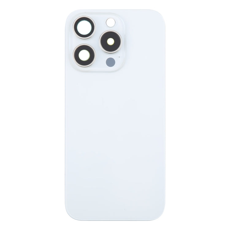 For iPhone 16 Pro Original Glass Battery Back Cover with Camera Lens Cover + MagSafe Magnet(White) -  by PMC Jewellery | Online Shopping South Africa | PMC Jewellery | Buy Now Pay Later Mobicred