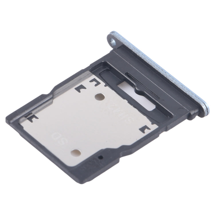 For Xiaomi Redmi 13 4G Original SIM Card Tray + SIM / Micro SD Card Tray (Blue) - Card Tray by PMC Jewellery | Online Shopping South Africa | PMC Jewellery | Buy Now Pay Later Mobicred