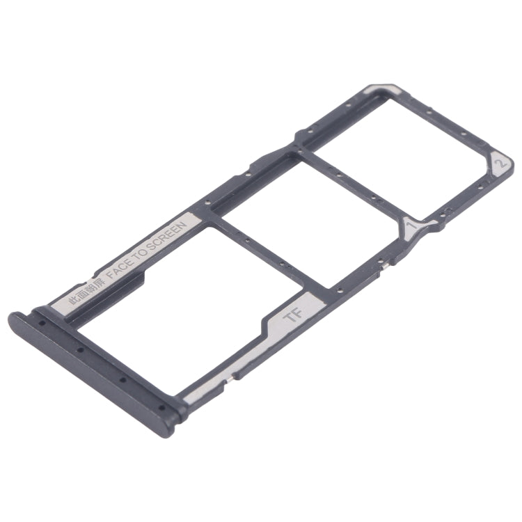 For Xiaomi Redmi 13R Original SIM Card Tray + SIM Card Tray + Micro SD Card Tray (Black) - Card Tray by PMC Jewellery | Online Shopping South Africa | PMC Jewellery | Buy Now Pay Later Mobicred