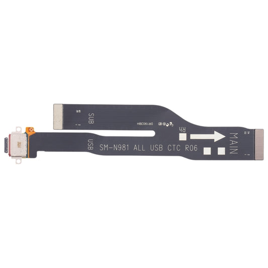 For Samsung Galaxy Note20 SM-N980 Welding Charging Port Flex Cable - Galaxy Note Series Parts by PMC Jewellery | Online Shopping South Africa | PMC Jewellery | Buy Now Pay Later Mobicred