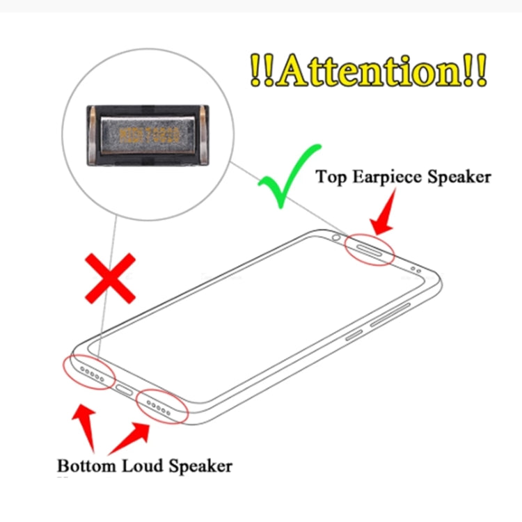 10 PCS Earpiece Speaker for ZTE Nubia M2 - For ZTE by PMC TechLife | Online Shopping South Africa | PMC TechLife | Buy Now Pay Later Mobicred