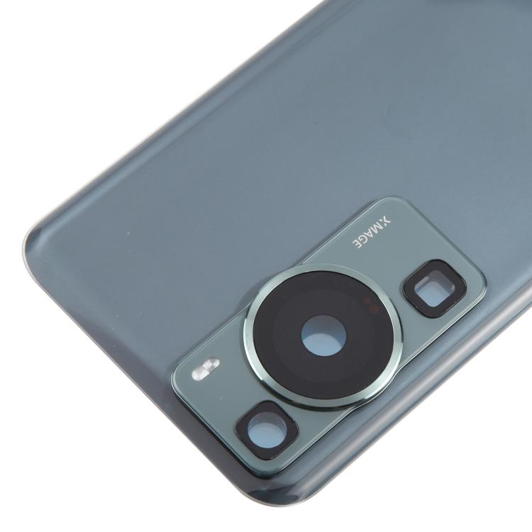 For Huawei P60 Battery Back Cover with Camera Lens Cover(Green) - Back Cover by PMc TechLife | Online Shopping South Africa | PMc TechLife | Buy Now Pay Later Mobicred