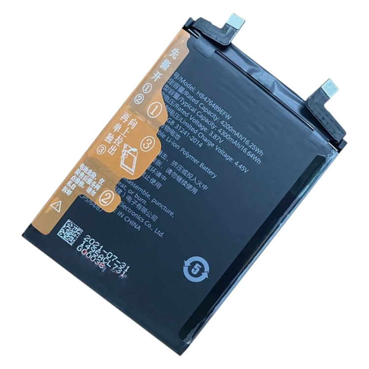 4200mAh Battery Replacement For Honor 50 / 60 SE / Huawei Nova 9 / NAM-AL00 NTH-AL00 GIA-AN00 HB476489EFW - Others by PMC Jewellery | Online Shopping South Africa | PMC Jewellery | Buy Now Pay Later Mobicred