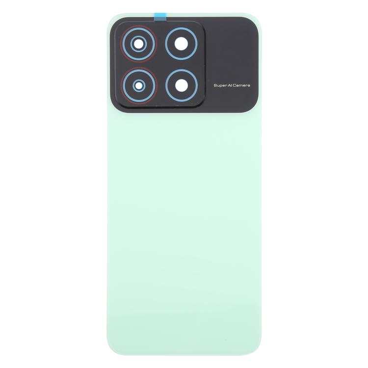 For ZTE Blade A35 Z2453 Plastic Back Cover with Camera Lens Cover(Green) - For ZTE by PMc TechLife | Online Shopping South Africa | PMc TechLife | Buy Now Pay Later Mobicred