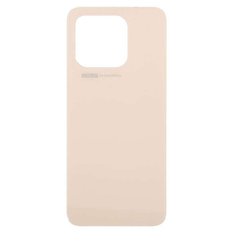 For ZTE Axon 70 Glass Battery Back Cover with Adhesive(Gold) - For ZTE by PMc TechLife | Online Shopping South Africa | PMc TechLife | Buy Now Pay Later Mobicred