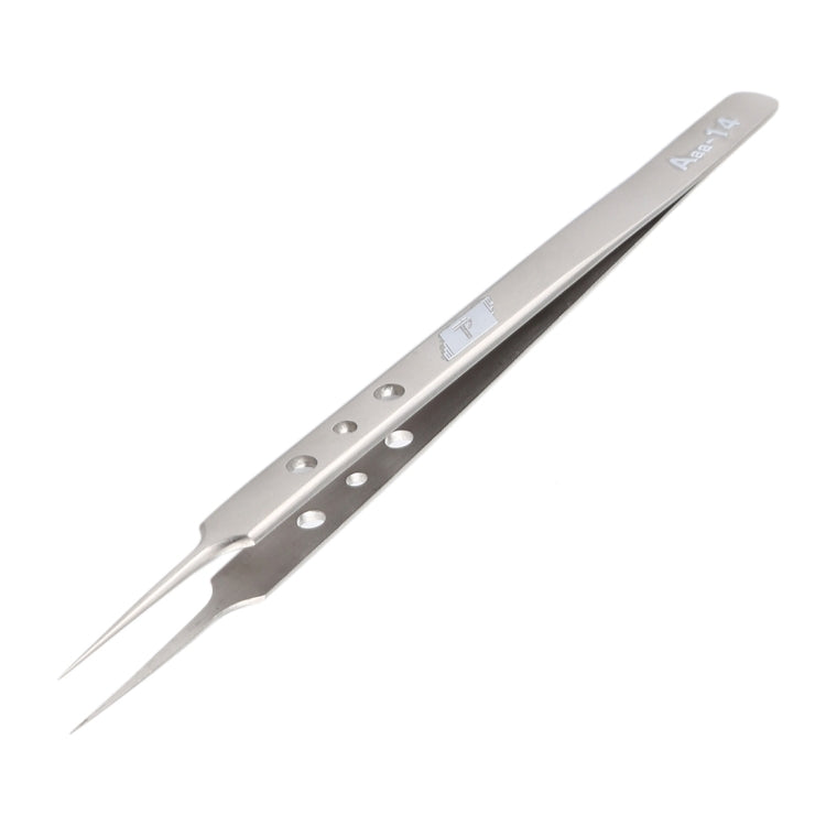 Aaa-14 Precision Repair Tweezers Long Pointed Stainless Steel - Tweezers by PMC Jewellery | Online Shopping South Africa | PMC Jewellery | Buy Now Pay Later Mobicred