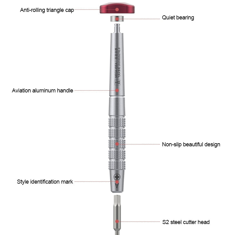 S2 Five Star Phone Repair Precision Screwdriver - Screwdriver by PMC Jewellery | Online Shopping South Africa | PMC Jewellery | Buy Now Pay Later Mobicred