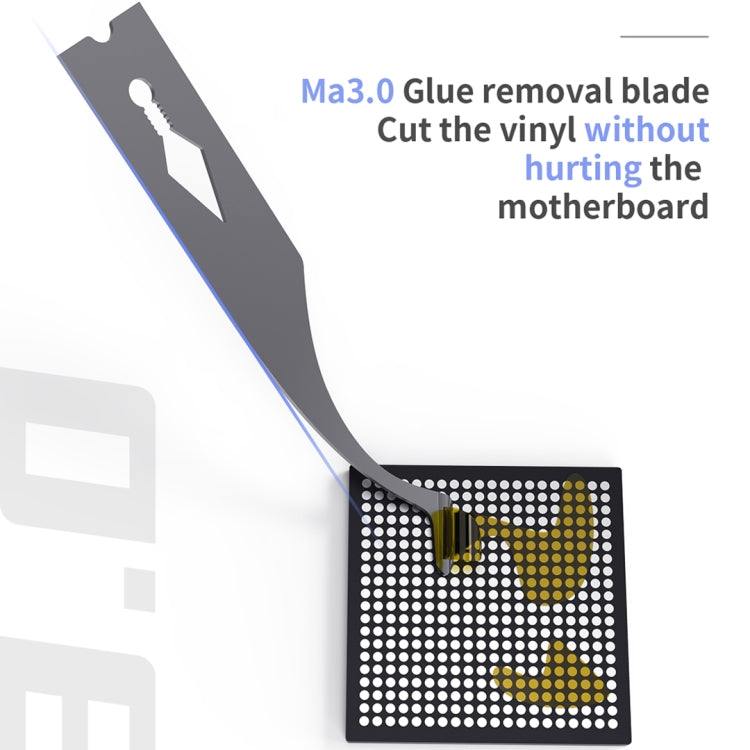 18 Kinds 3 in 1 CPU IC Glue Remove Handmade Knife, MA:3.0 - Tool Kits by PMC TechLife | Online Shopping South Africa | PMC TechLife | Buy Now Pay Later Mobicred