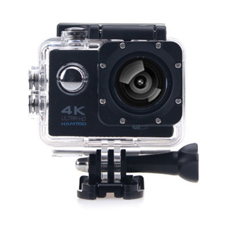 HAMTOD H9A HD 4K WiFi Sport Camera with Waterproof Case, Generalplus 4247, 2.0 inch LCD Screen, 120 Degree Wide Angle Lens (Black) - HAMTOD by HAMTOD | Online Shopping South Africa | PMC Jewellery | Buy Now Pay Later Mobicred