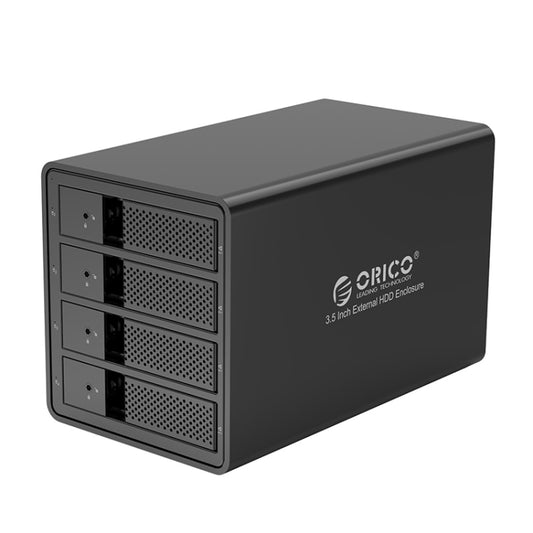 ORICO 9548RU3-BK 3.5-Inch External Hard Drive Enclosure with RAID - HDD Enclosure by ORICO | Online Shopping South Africa | PMC Jewellery | Buy Now Pay Later Mobicred