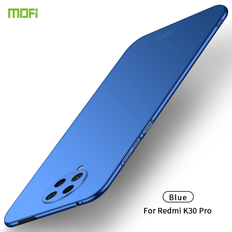 For Xiaomi Redmi K30 Pro MOFI Frosted PC Ultra-thin Hard Case(Blue) - Xiaomi Cases by MOFI | Online Shopping South Africa | PMC Jewellery