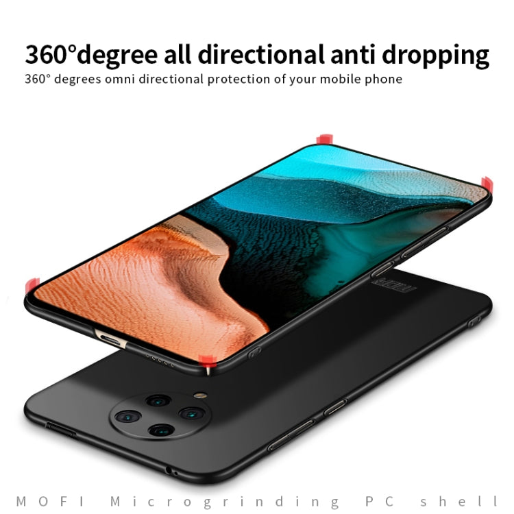 For Xiaomi Redmi K30 Pro MOFI Frosted PC Ultra-thin Hard Case(Blue) - Xiaomi Cases by MOFI | Online Shopping South Africa | PMC TechLife