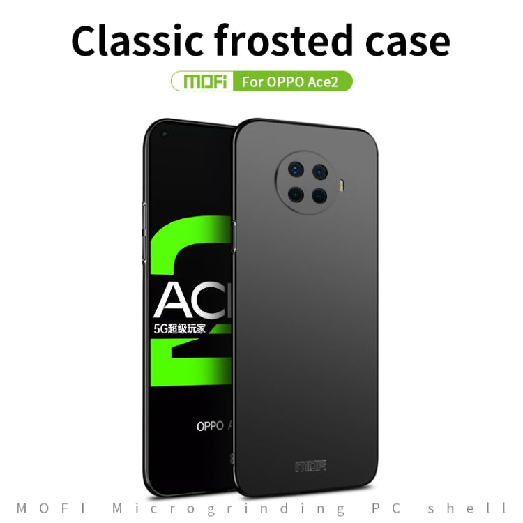 For OPPO Ace2 MOFI Frosted PC Ultra-thin Hard Case(Red) - OPPO Cases by MOFI | Online Shopping South Africa | PMC Jewellery