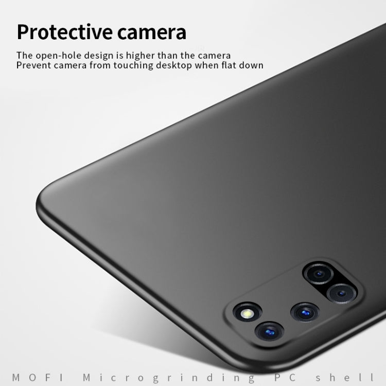 For OPPO A52 MOFI Frosted PC Ultra-thin Hard Case(Blue) - OPPO Cases by MOFI | Online Shopping South Africa | PMC TechLife | Buy Now Pay Later Mobicred