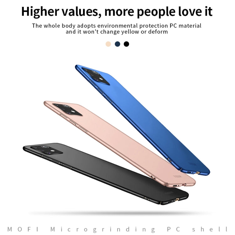 For Samsung Galaxy A91/S10Lite MOFI Frosted PC Ultra-thin Hard C(Rose gold) - Galaxy Phone Cases by MOFI | Online Shopping South Africa | PMC TechLife