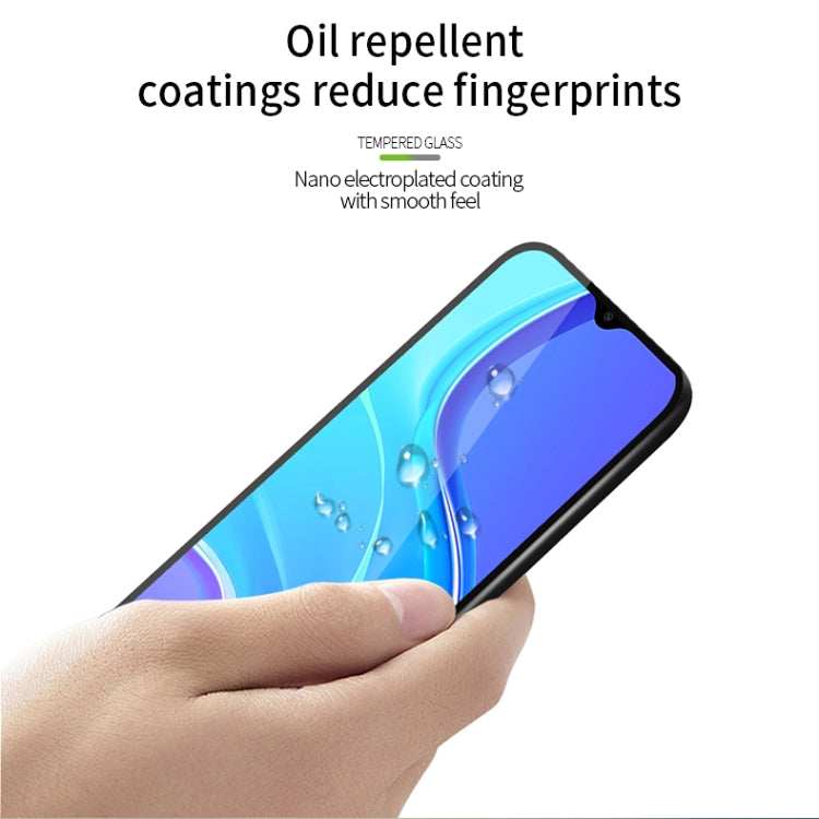 For Xiaomi RedMi 9 MOFI 9H 2.5D Full Screen Tempered Glass Film(Black) -  by MOFI | Online Shopping South Africa | PMC TechLife | Buy Now Pay Later Mobicred