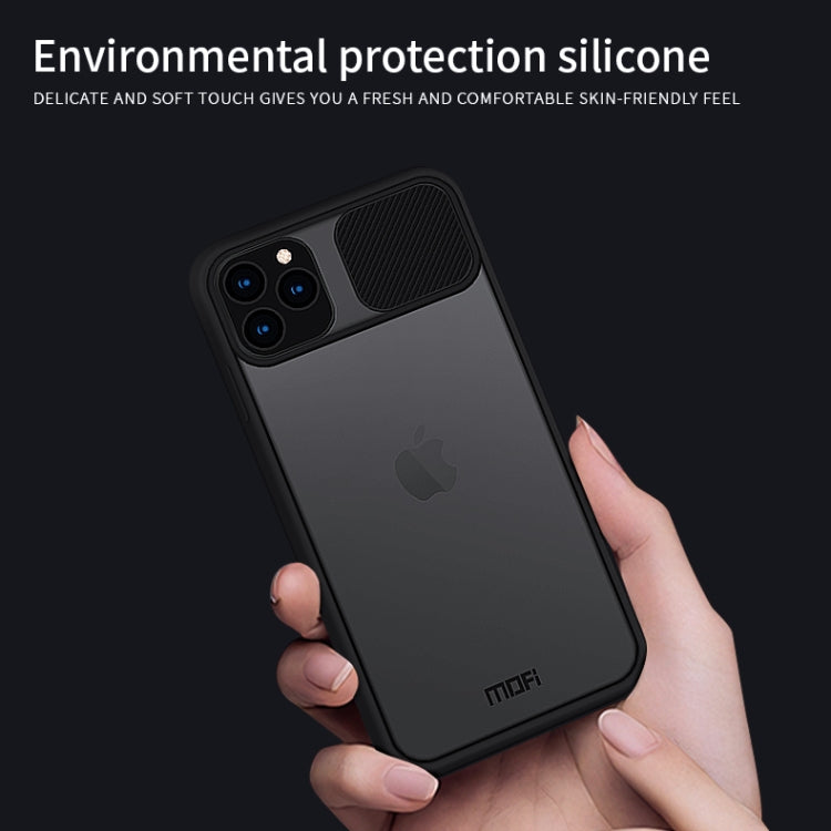 For iPhone 11 Pro Max MOFI Xing Dun Series Translucent Frosted PC + TPU Privacy Anti-glare Shockproof All-inclusive Protective Case(Black) - iPhone 11 Pro Max Cases by MOFI | Online Shopping South Africa | PMC Jewellery