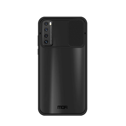 For Huawei nova 7 MOFI Xing Dun Series PC + TPU Anti-peep Waterproof And Anti-drop All-inclusive Protective Shell, Translucent Frosted(Black) - Huawei Cases by MOFI | Online Shopping South Africa | PMC Jewellery