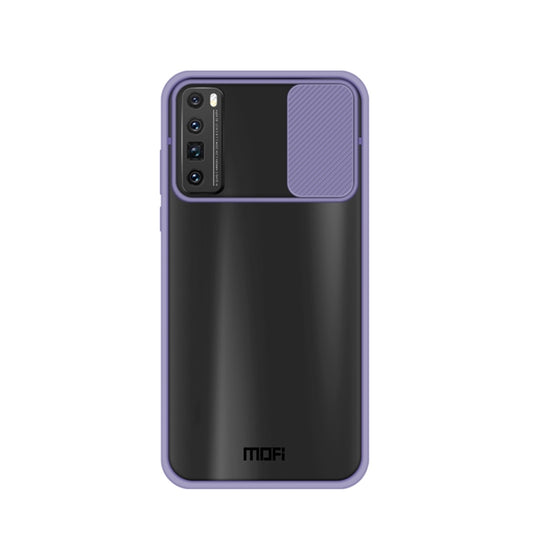 For Huawei nova 7 Pro MOFI Xing Dun Series PC + TPU Anti-peep Waterproof And Anti-drop All-inclusive Protective Shell, Translucent Frosted(Purple) - Huawei Cases by MOFI | Online Shopping South Africa | PMC Jewellery