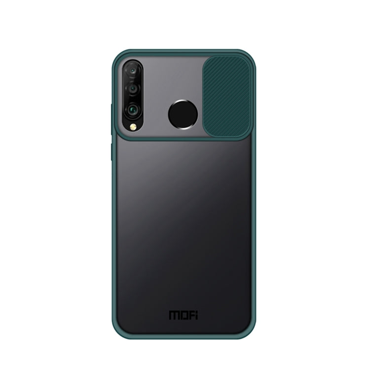 For Huawei P30 lite MOFI Xing Dun Series PC + TPU Anti-peep Waterproof And Anti-drop All-inclusive Protective Shell, Translucent Frosted(Green) - Huawei Cases by MOFI | Online Shopping South Africa | PMC Jewellery