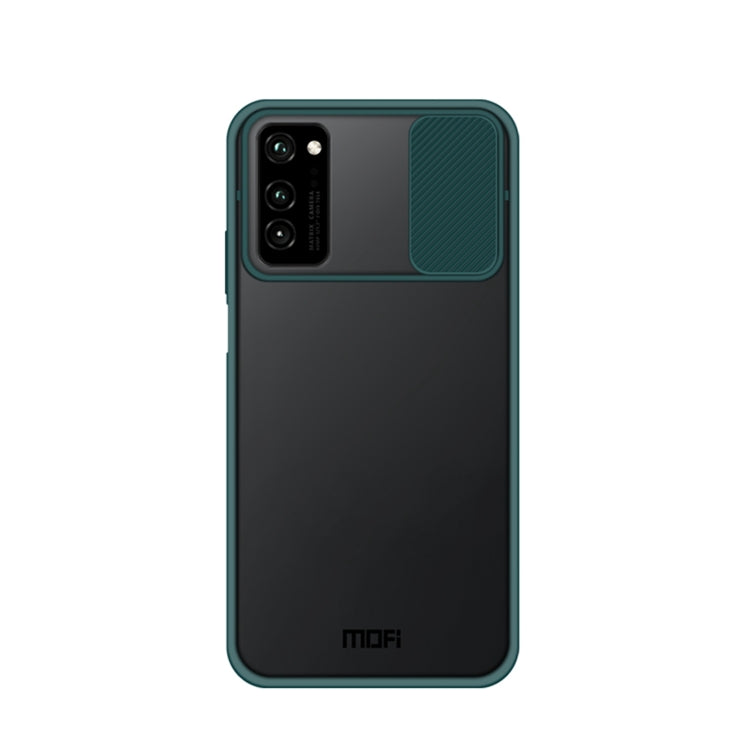 For Huawei HonorV30 MOFI Xing Dun Series PC + TPU Anti-peep Waterproof And Anti-drop All-inclusive Protective Shell, Translucent Frosted(Green) - Huawei Cases by MOFI | Online Shopping South Africa | PMC TechLife