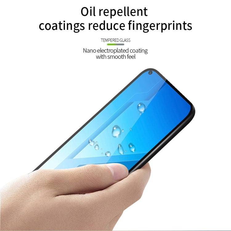 For Huawei Honor Play4 MOFI 9H 2.5D Full Screen Tempered Glass Film(Black) - Honor Tempered Glass by MOFI | Online Shopping South Africa | PMC TechLife | Buy Now Pay Later Mobicred