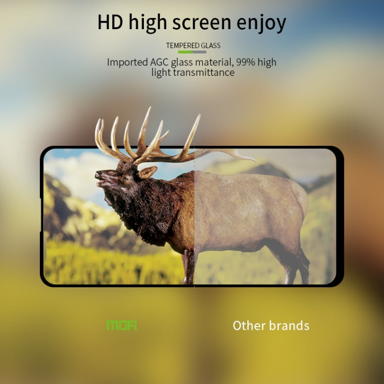 For Huawei Maimang9/Mate 40Lite MOFI 9H 2.5D Full Screen Tempered Glass Film(Black) - free shipping - PMC TechLife - Order now!