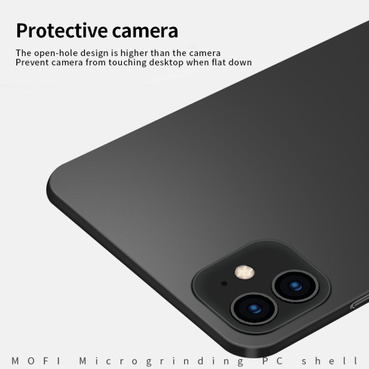 For iPhone 12 mini MOFI Frosted PC Ultra-thin Hard Case(Gold) - free shipping - PMC TechLife - Order now!