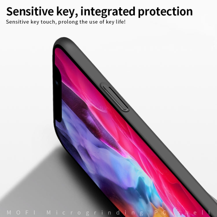 For iPhone 12 mini MOFI Frosted PC Ultra-thin Hard Case(Red) - iPhone 12 mini Cases by MOFI | Online Shopping South Africa | PMC TechLife
