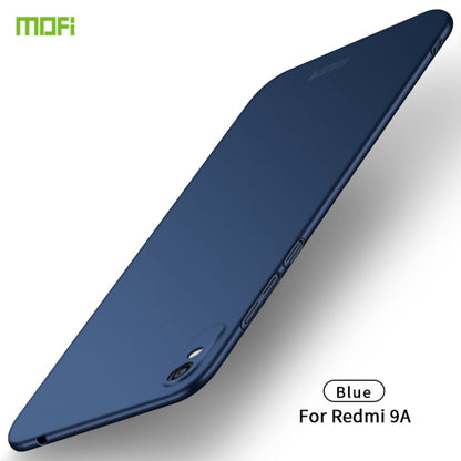 For Xiaomi Redmi 9A MOFI Frosted PC Ultra-thin Hard Case(Blue) - Xiaomi Cases by MOFI | Online Shopping South Africa | PMC Jewellery