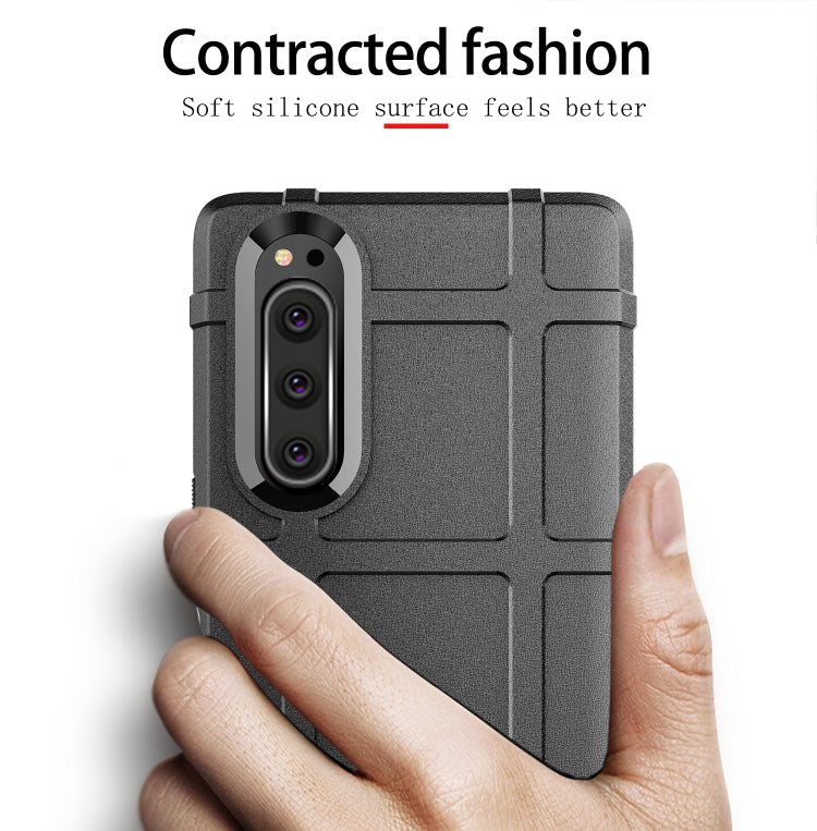 For Sony Xperia 5 II Full Coverage Shockproof TPU Case(Black) - Sony Cases by PMC TechLife | Online Shopping South Africa | PMC TechLife | Buy Now Pay Later Mobicred