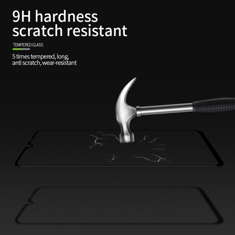 For Xiaomi Poco M2 MOFI 9H 3D Explosion-proof Curved Screen Tempered Glass Film(Black) -  by MOFI | Online Shopping South Africa | PMC TechLife