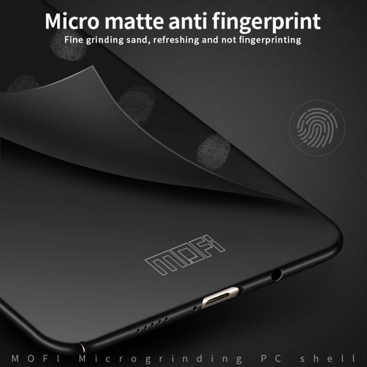 For Xiaomi POCO X3/X3 NFC MOFI Frosted PC Ultra-thin Hard Case(Black) - Xiaomi Cases by MOFI | Online Shopping South Africa | PMC Jewellery