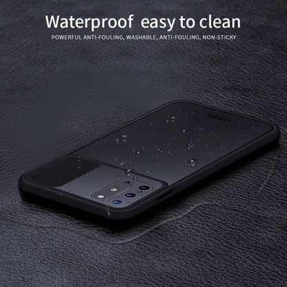 For OnePlus 8T MOFI Xing Dun SeriesTranslucent Frosted PC + TPU Privacy Anti-glare Shockproof All-inclusive Protective Case(Black) - OnePlus Cases by MOFI | Online Shopping South Africa | PMC Jewellery