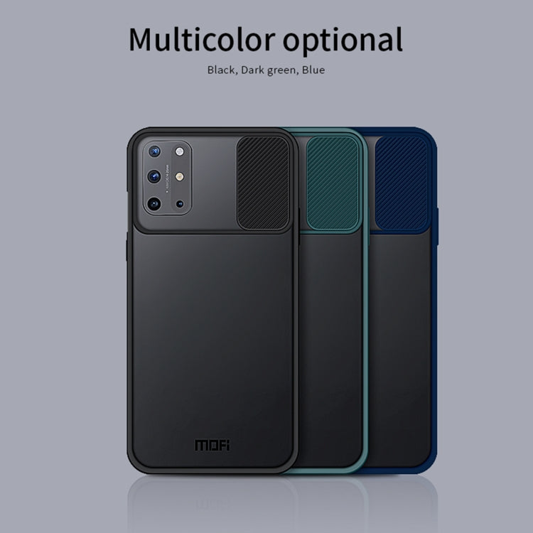 For OnePlus 8T MOFI Xing Dun SeriesTranslucent Frosted PC + TPU Privacy Anti-glare Shockproof All-inclusive Protective Case(Black) - OnePlus Cases by MOFI | Online Shopping South Africa | PMC Jewellery